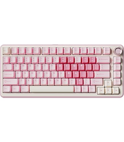 MONOKEI Standard Keyboard (Blush Pink with Red Switches) : Amazon